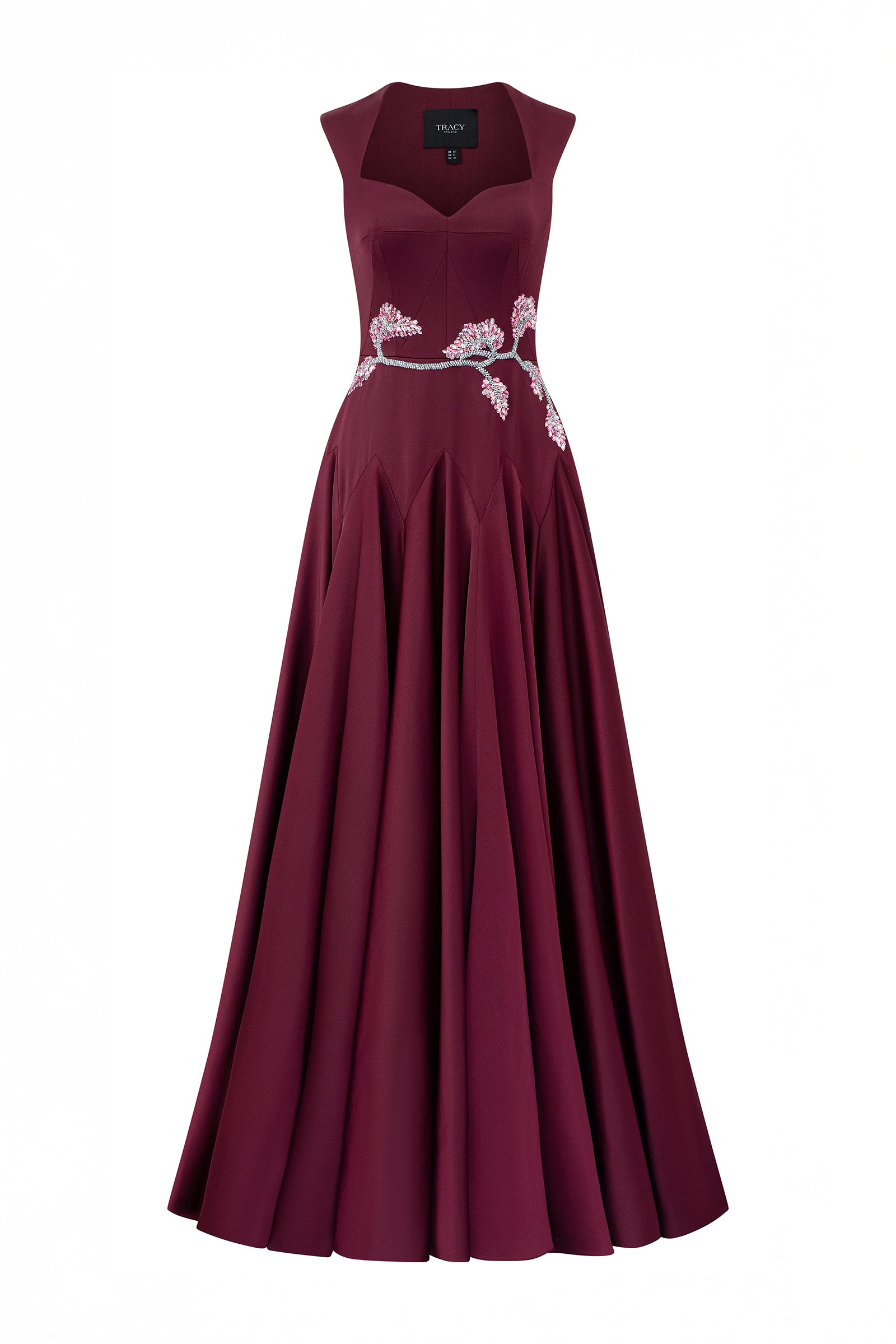 Women's Ada Sweetheart Maxi Dress Burgundy XS/S/M/L/XL/XXL/Customize MEAN BLVD Women's Ada Sweetheart Maxi Dress Burgundy XS/S/M/L/XL/XXL/Customize MEAN BLVD