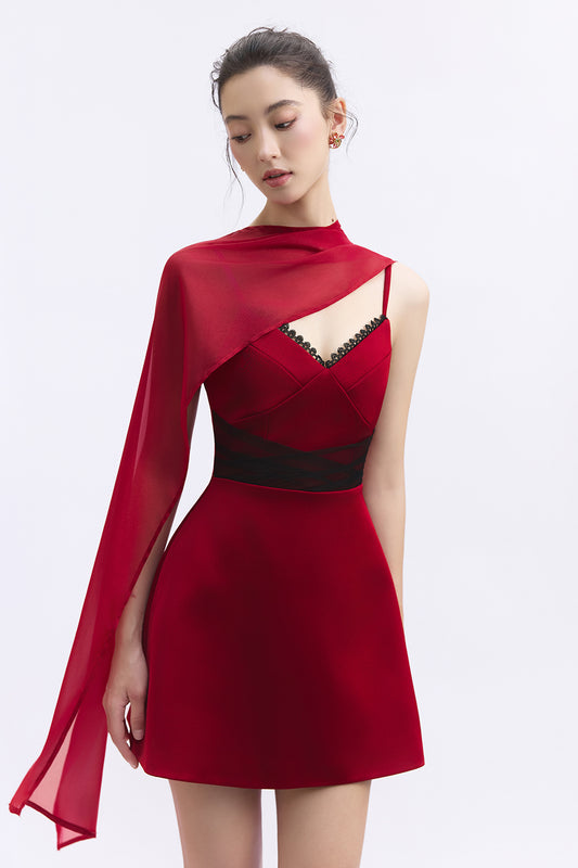 Scralet Sweetheart Mini Dress