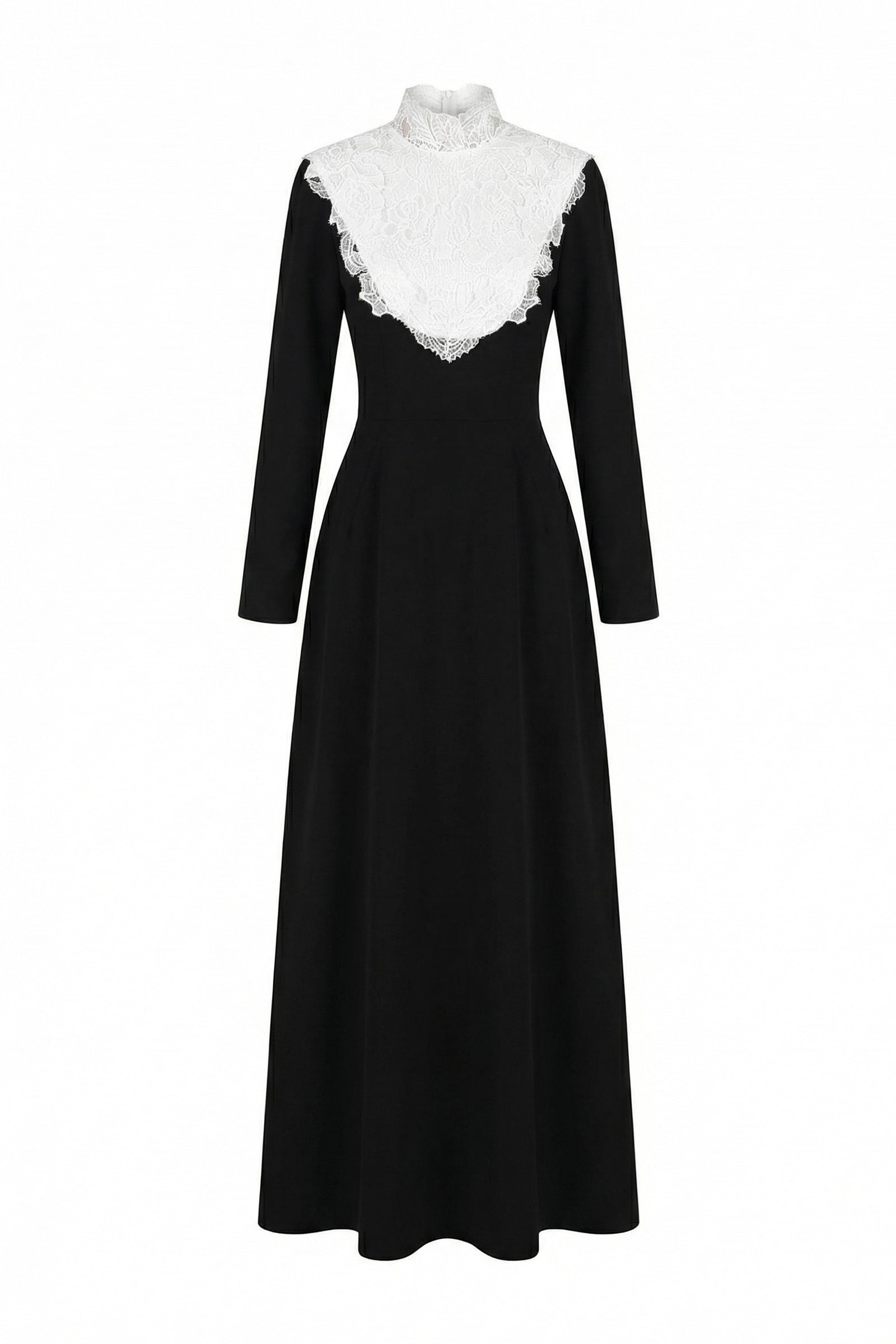 Women's Yse High Neck Maxi Dress Black XS/S/M/L/XL/XXL/3XL/Customize MEAN BLVD Black / 3XL Women's Yse High Neck Maxi Dress Black XS/S/M/L/XL/XXL/3XL/Customize MEAN BLVD Black / 3XL