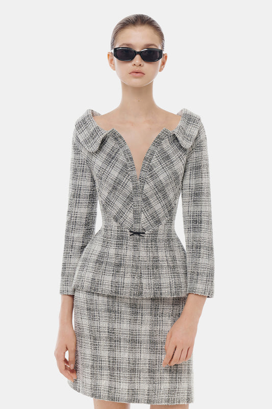 Daphne A-line Polyester Skirt