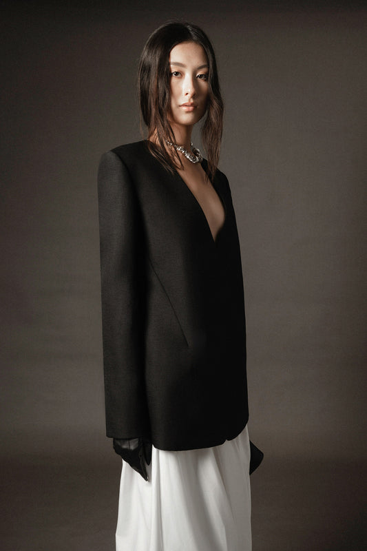 Tori Bubble Draped Skirt