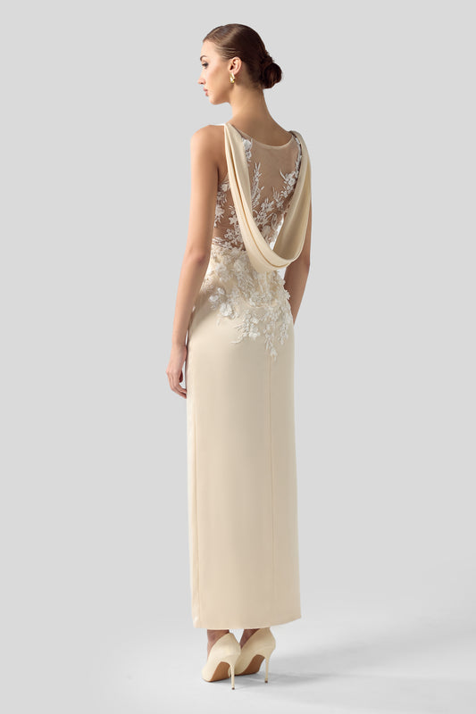 Serena Illusion Maxi Dress