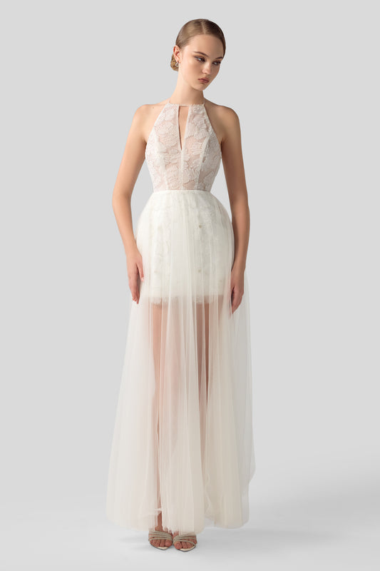 Belle Applique Maxi Dress