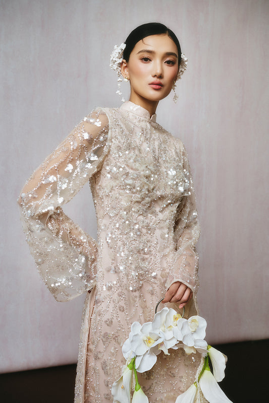 Van Tinh Straight Silk Pants