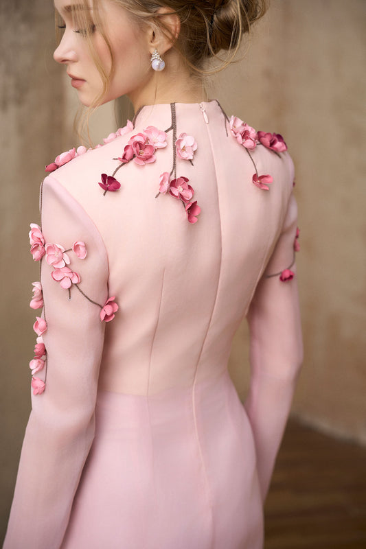 Delphine Applique Mini Dress