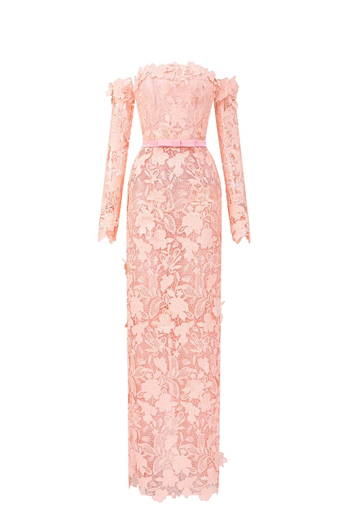 Women's ra Off-Shoulder Maxi Dress Pastel Pink XS/S/M/L/XL/XXL/Customize MEAN BLVD Women's ra Off-Shoulder Maxi Dress Pastel Pink XS/S/M/L/XL/XXL/Customize MEAN BLVD