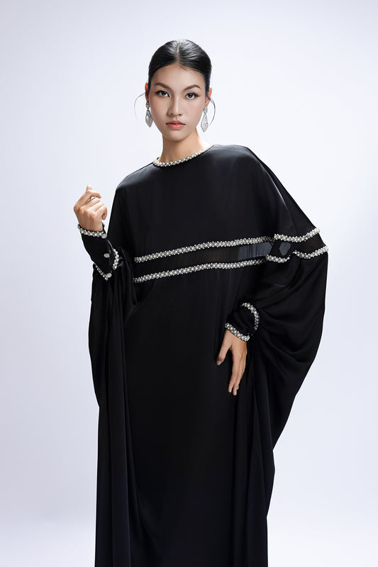 Liora Cocoon Bead Maxi Dress