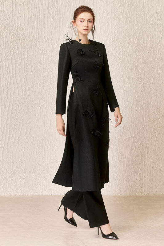 Jane Straight Basic Cotton Blend Ankle Length Pants