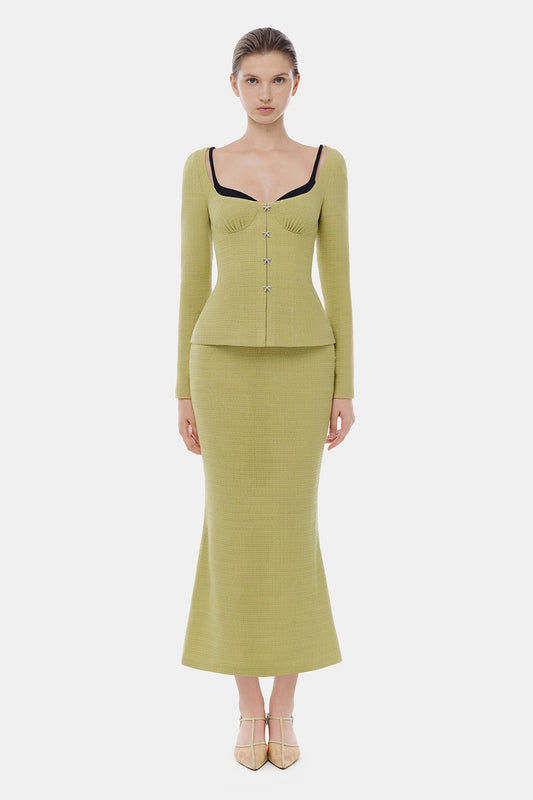 Alessia Mermaid Polyester Skirt - MEAN BLVD