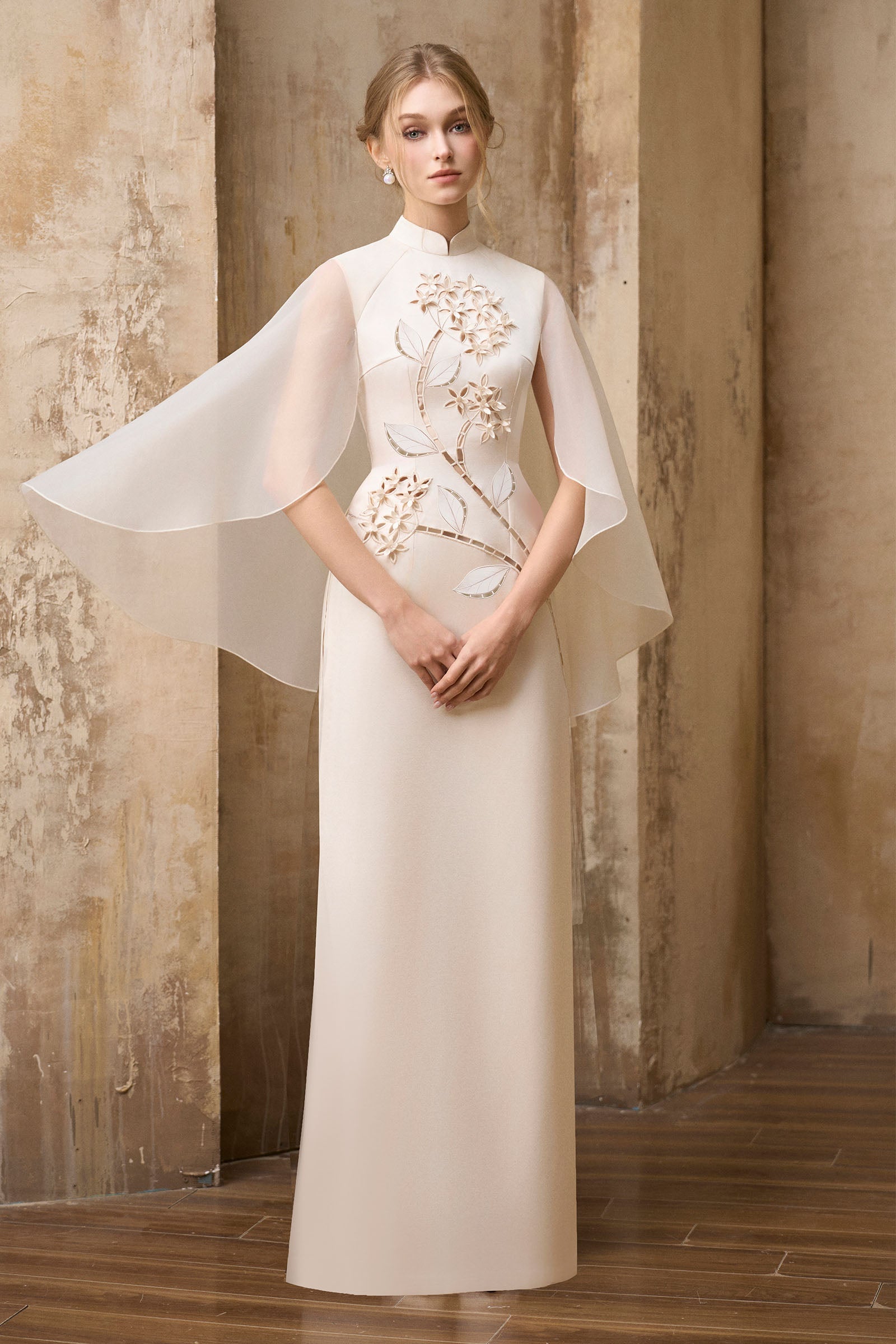Celestine Applique Maxi Dress