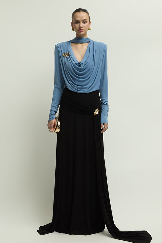 Denvil Cowl Draped Set - MEAN BLVD