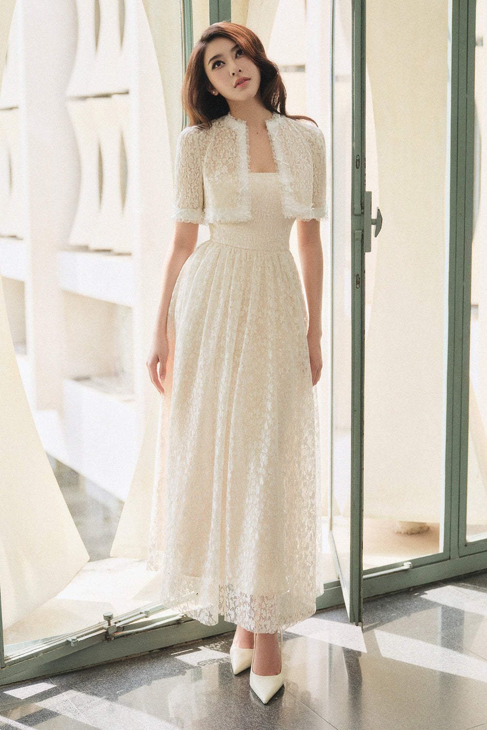 Fever Straight Across Maxi Dress Fever Straight Across Maxi Dress