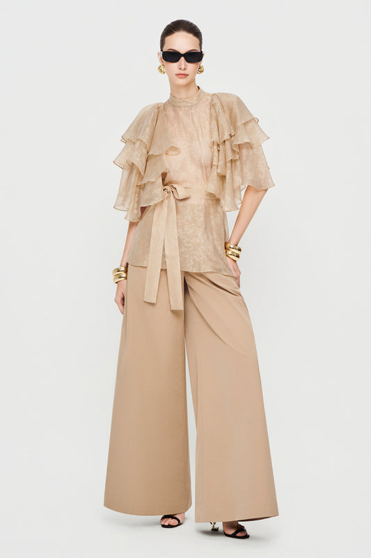 Shella Straight Cotton Pants