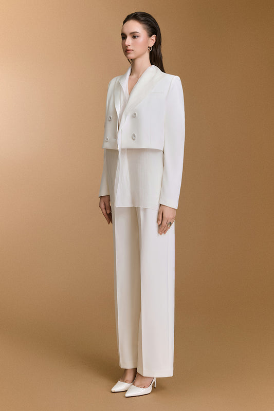 Lala Straight Cotton Jacket - MEAN BLVD