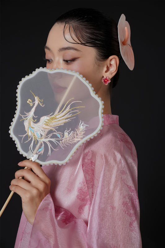 Thy Loan Straight Mandarin Ao Dai Set