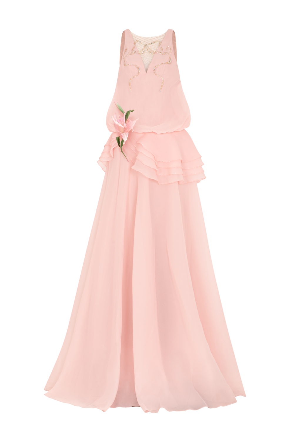 Women's Lys Blouson Draped Maxi Dress XS/S/M/L/XL/Customize Dusty Pink MEAN BLVD Women's Lys Blouson Draped Maxi Dress XS/S/M/L/XL/Customize Dusty Pink MEAN BLVD