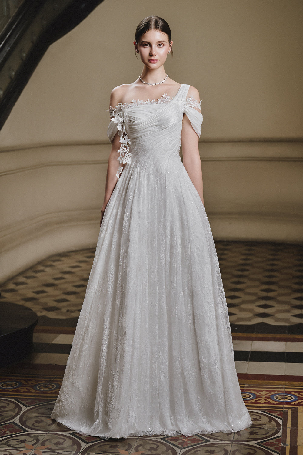 Women's Matilda Applique Maxi Dress Off White S/M/L/Customize MEAN BLVD Off White / M Women's Matilda Applique Maxi Dress Off White S/M/L/Customize MEAN BLVD Off White / M