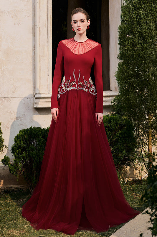 Piper Illusion Maxi Dress - MEAN BLVD