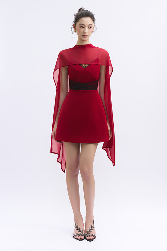 Scralet Sweetheart Mini Dress - MEAN BLVD