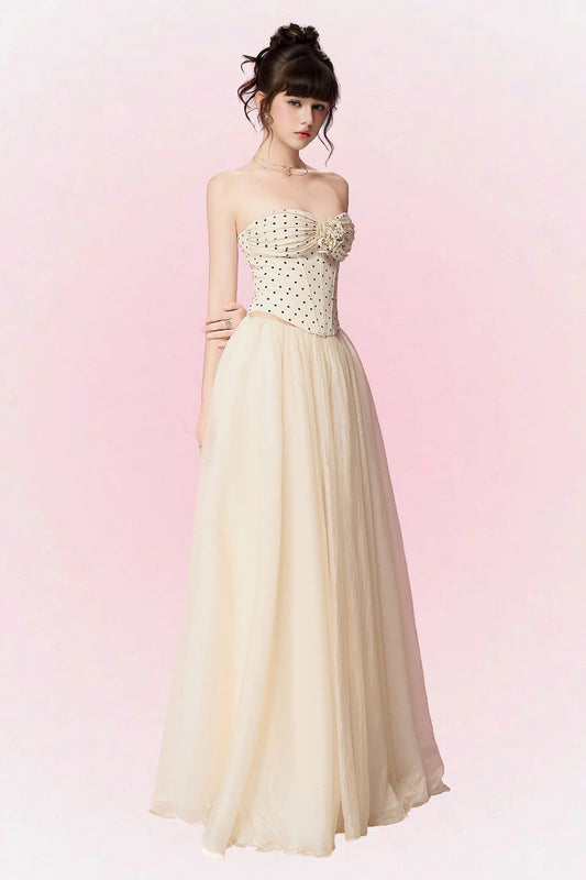 Serena A-line Gathering Skirt - MEAN BLVD