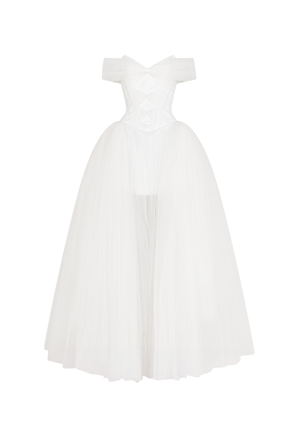 white tutu dress womens Women's Serenity Sweetheart Draped Maxi Dress XS/S/M/L/XL/Customize White MEAN BLVD White / L