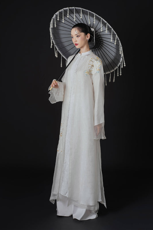 Vy Loan Straight Embroidery Coat - MEAN BLVD