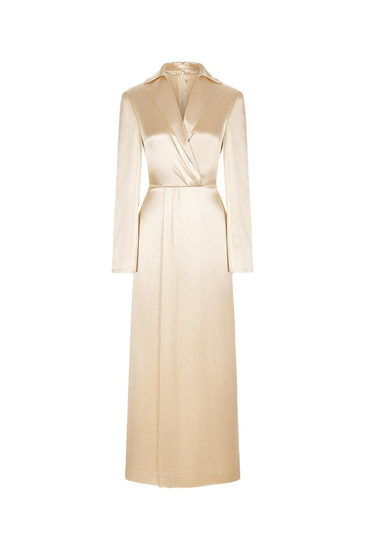 Beige Sarah Dress - MEAN BLVD