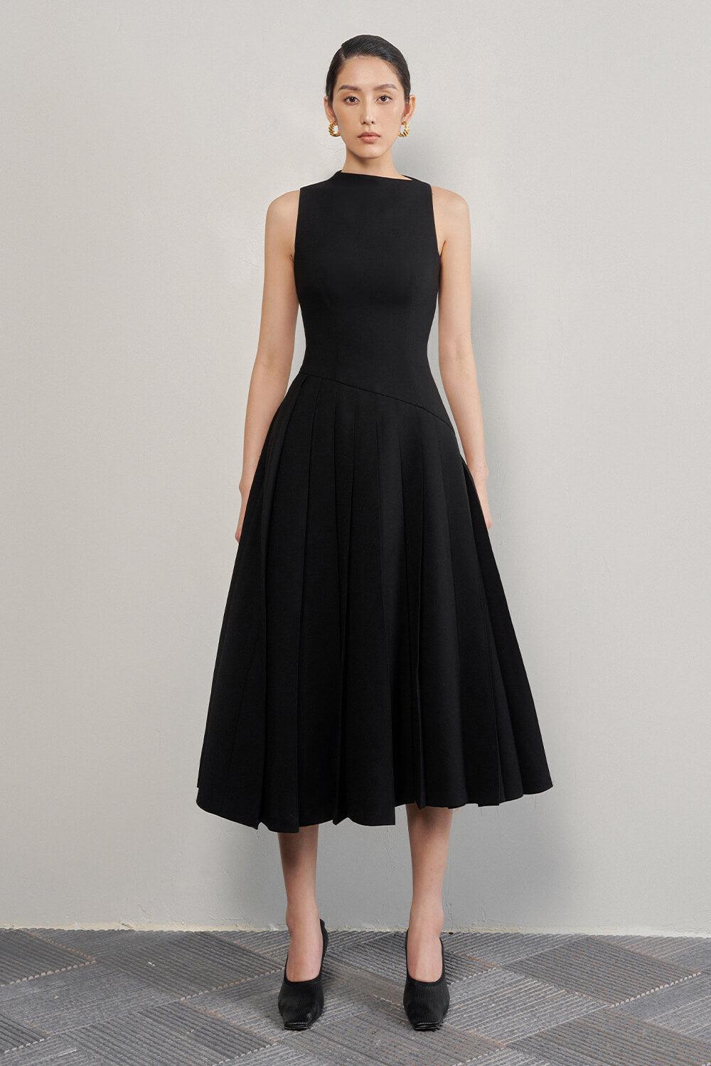 Women's Climb Climb Fit and Flare Sleeveless Cotton Midi Dress S/M/L/XL