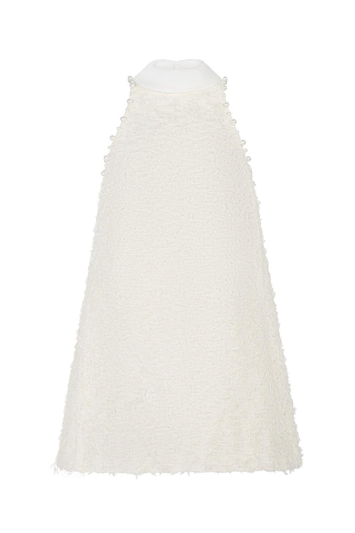 Fleur Trapezoid Sleeveless Tweed Mini Dress - MEAN BLVD
