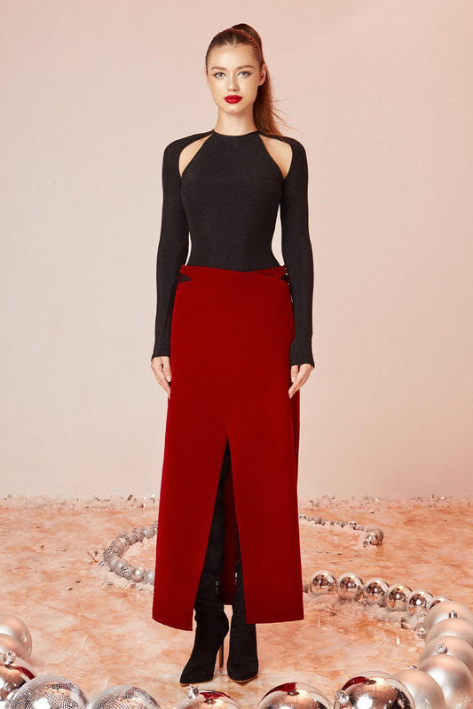 Mellow A-line Long Sleeved Cotton Polyester Ankle Length Set - MEAN BLVD