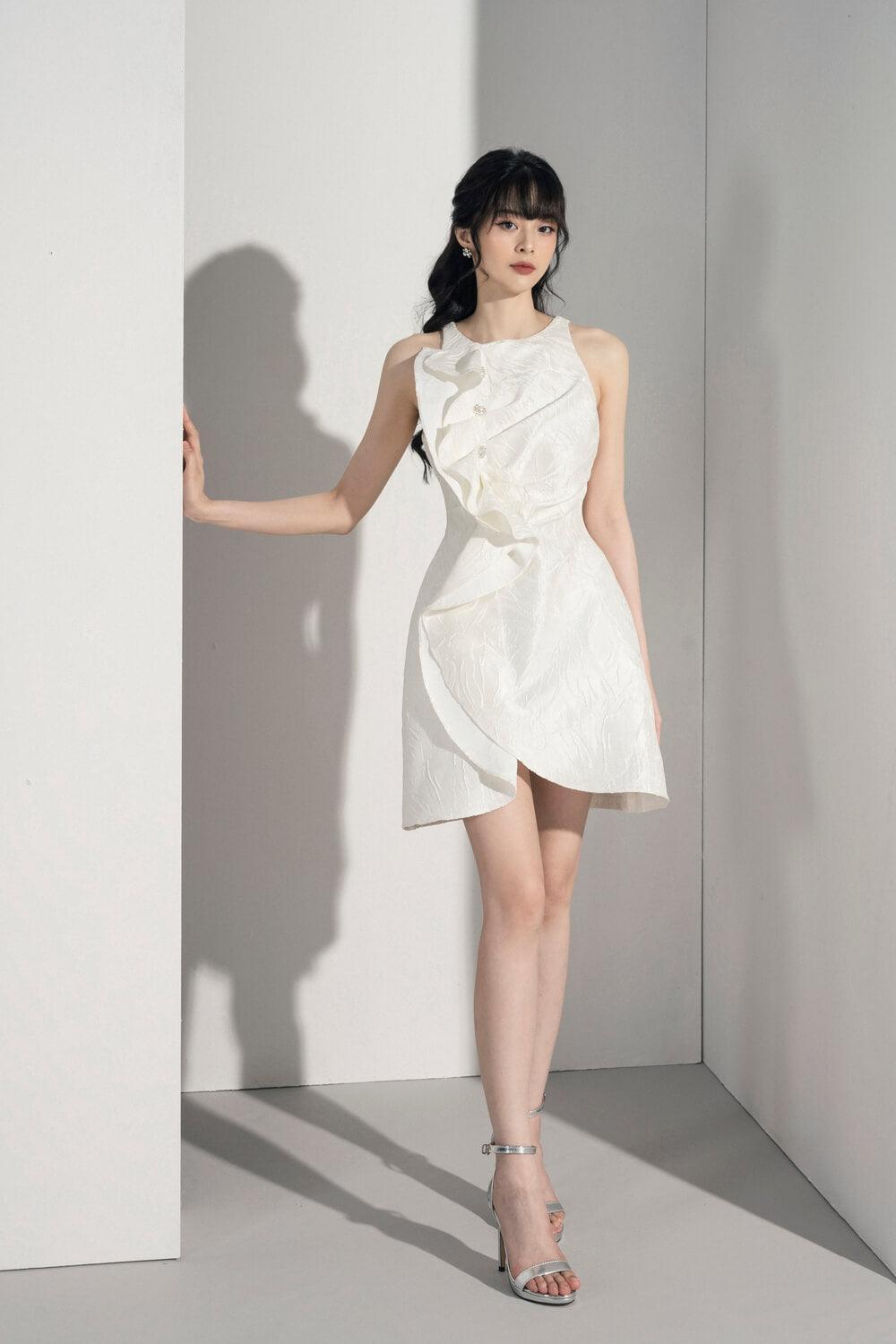 mini silk slip dress Sky Blue Satin Mini Dress – Elegant Nightwear