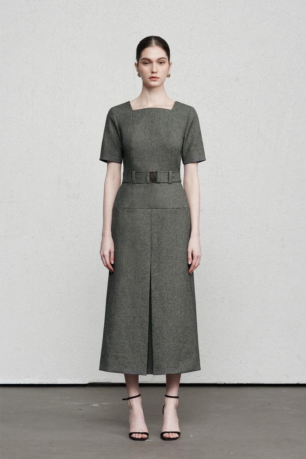 PRISCILLA LONG SLEEVE TOP and MIDI SKIRT SET main image 0