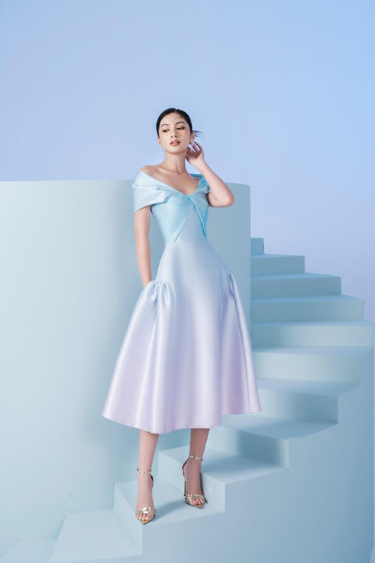 Selena Fall Shoulder Dress MEAN BLVD