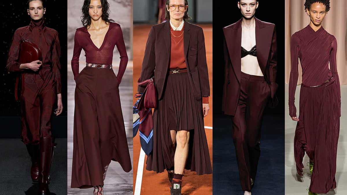 Bordeaux or burgundy? Mastering the subtle allure of deep red.
