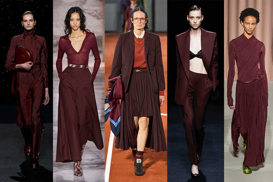 Bordeaux or burgundy? Mastering the subtle allure of deep red.