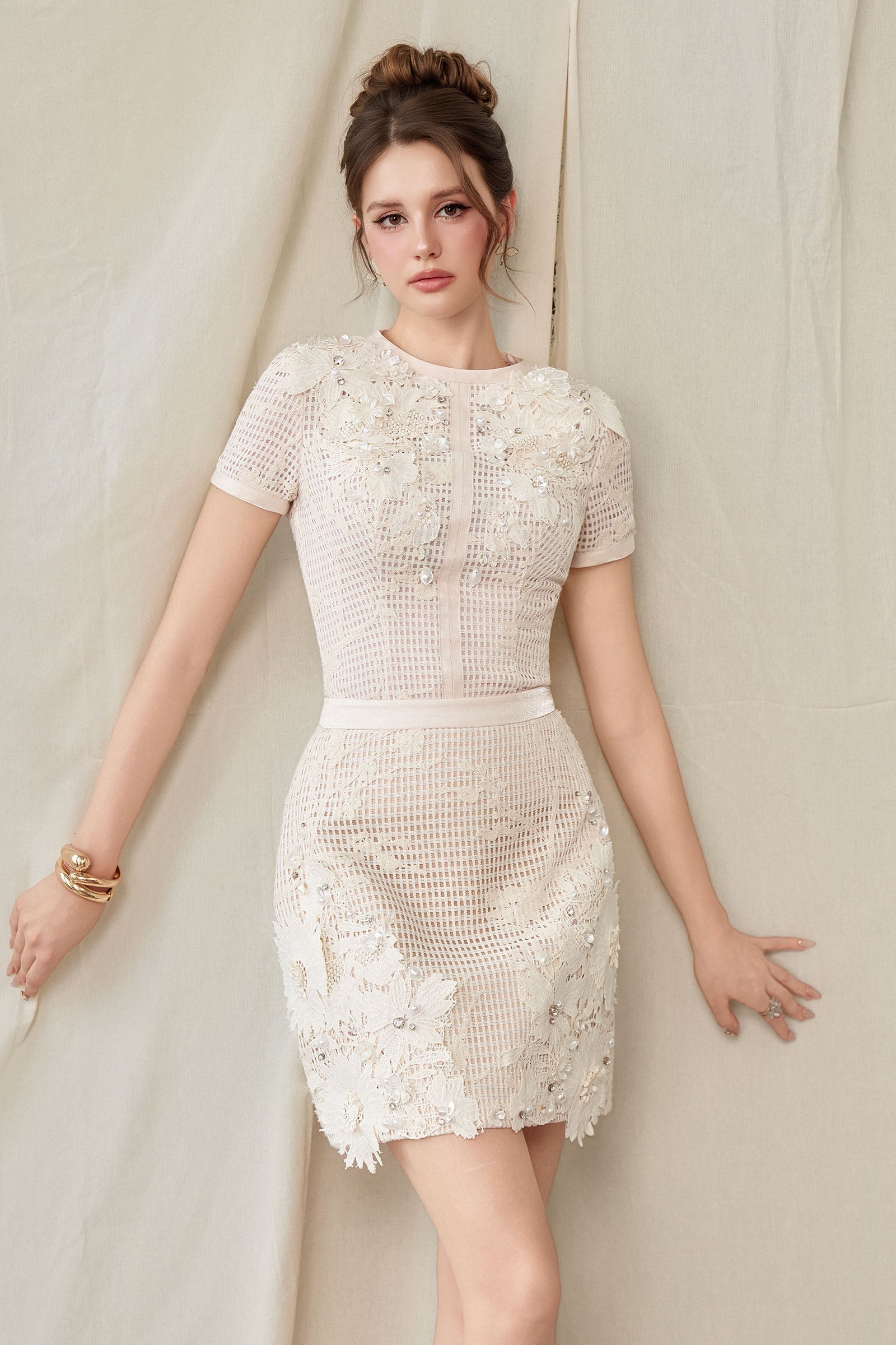 Margot Applique Mini Dress
