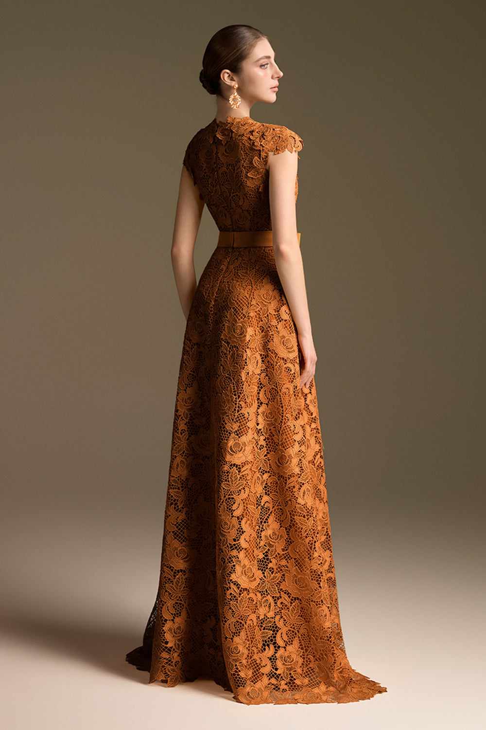Solène V-Neck Maxi Dress
