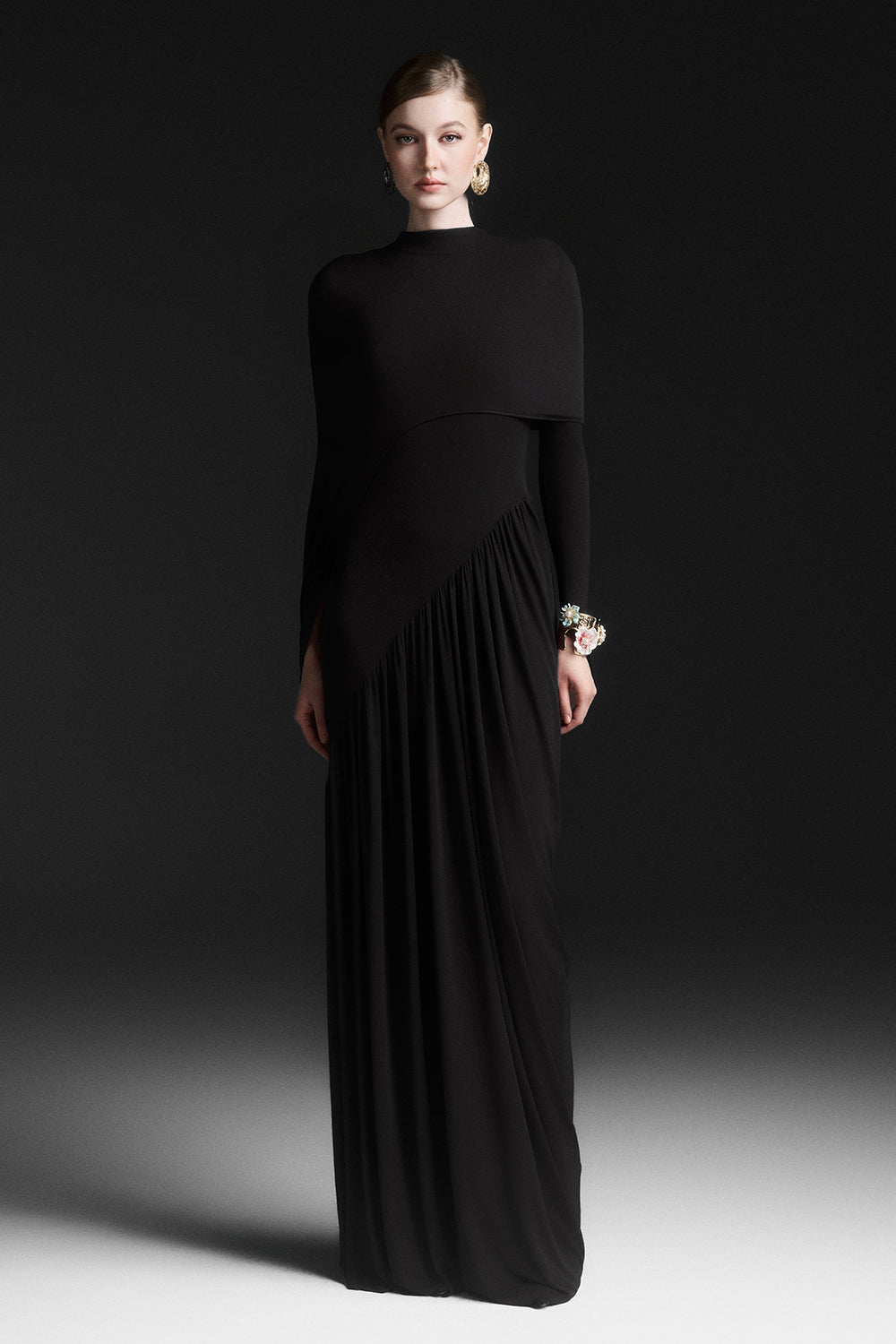 Serelle Ruched Maxi Dress