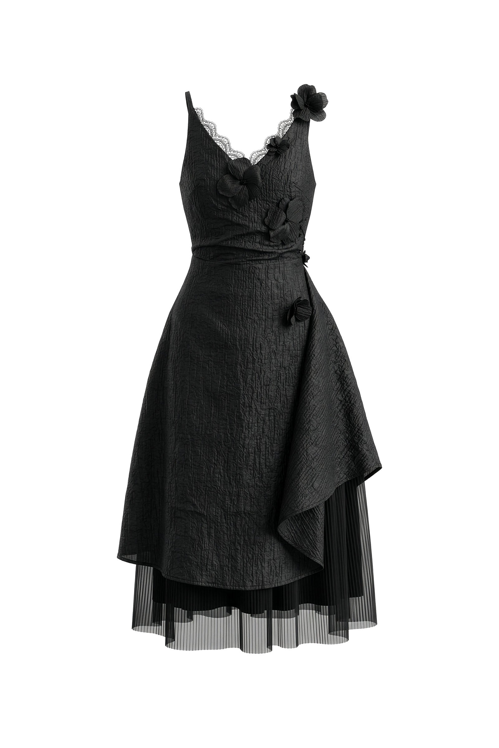 Leni Draped Midi Dress