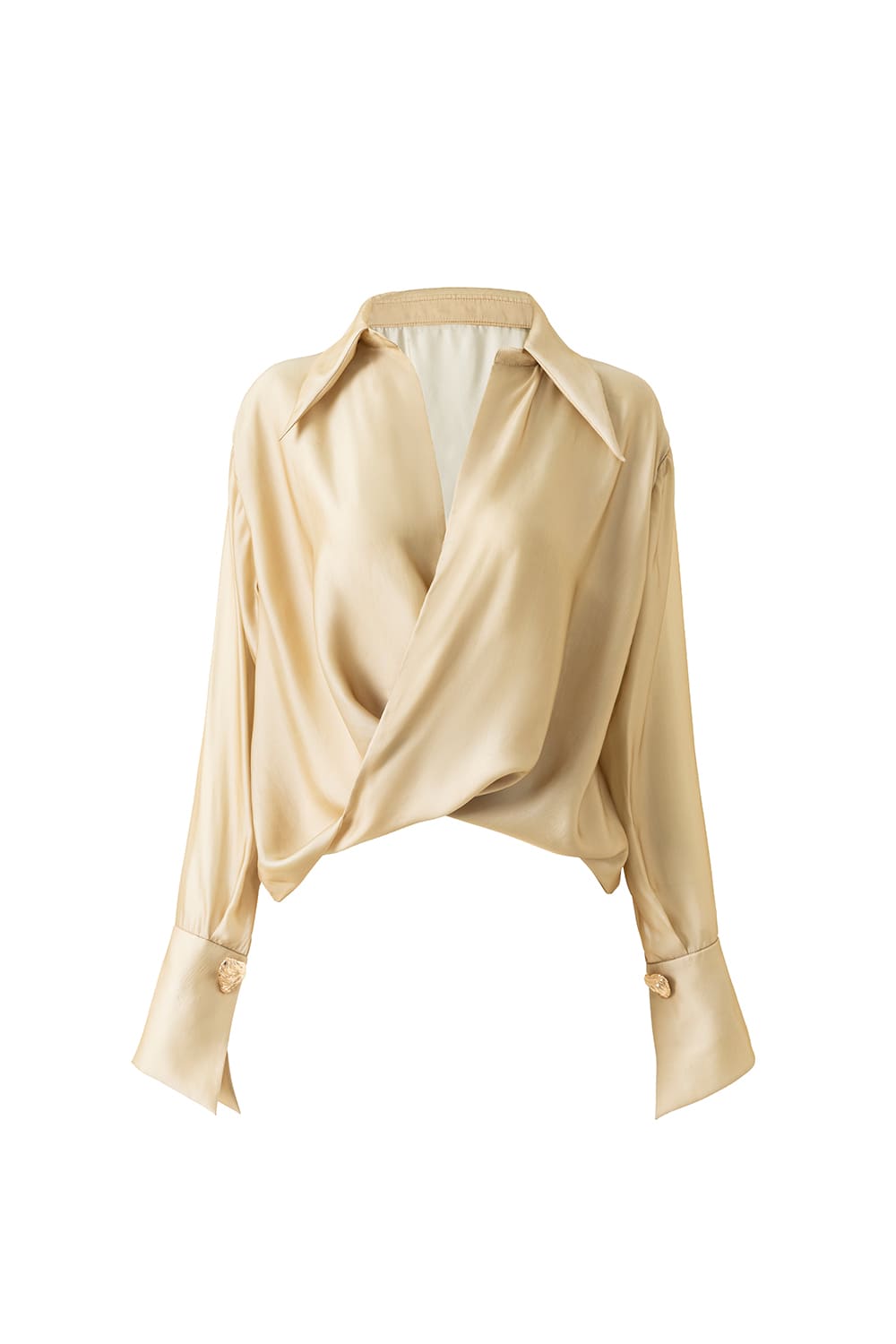 Tawny Wrap Cuff Sleeved Silk Blend Mini Set