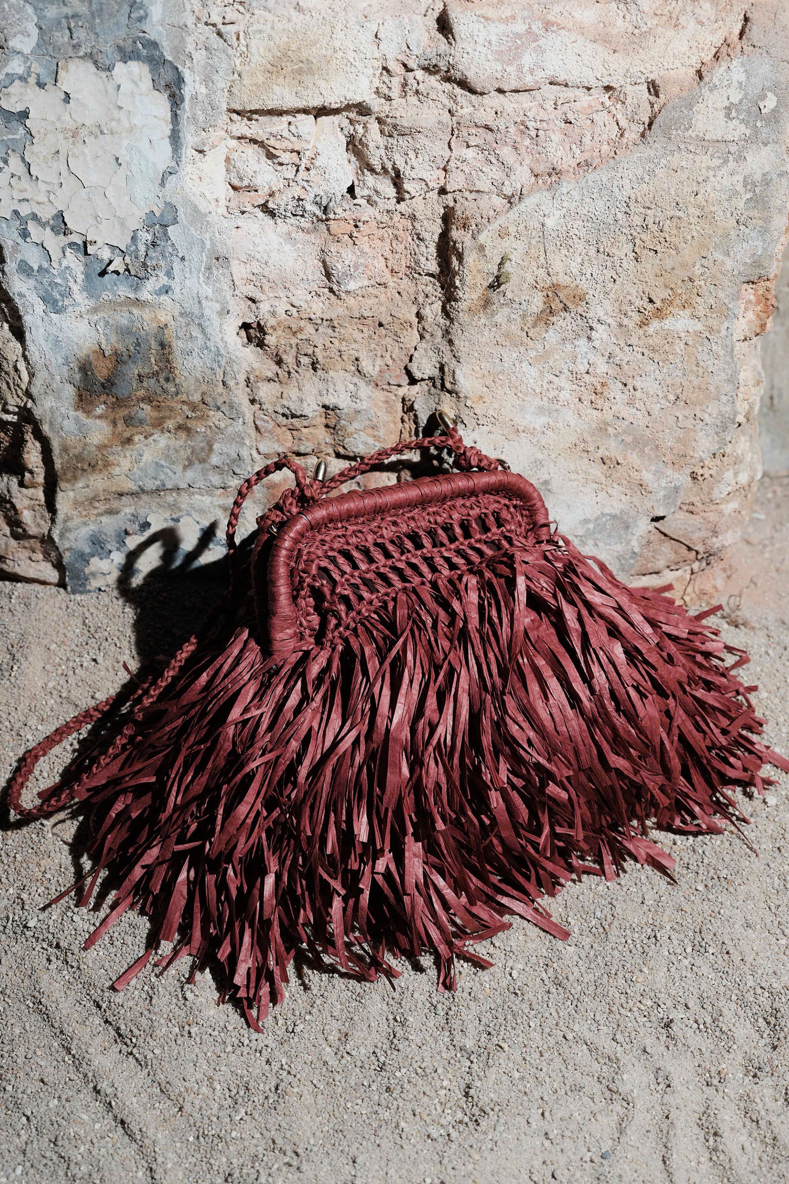 An Heritage Raffia Bag