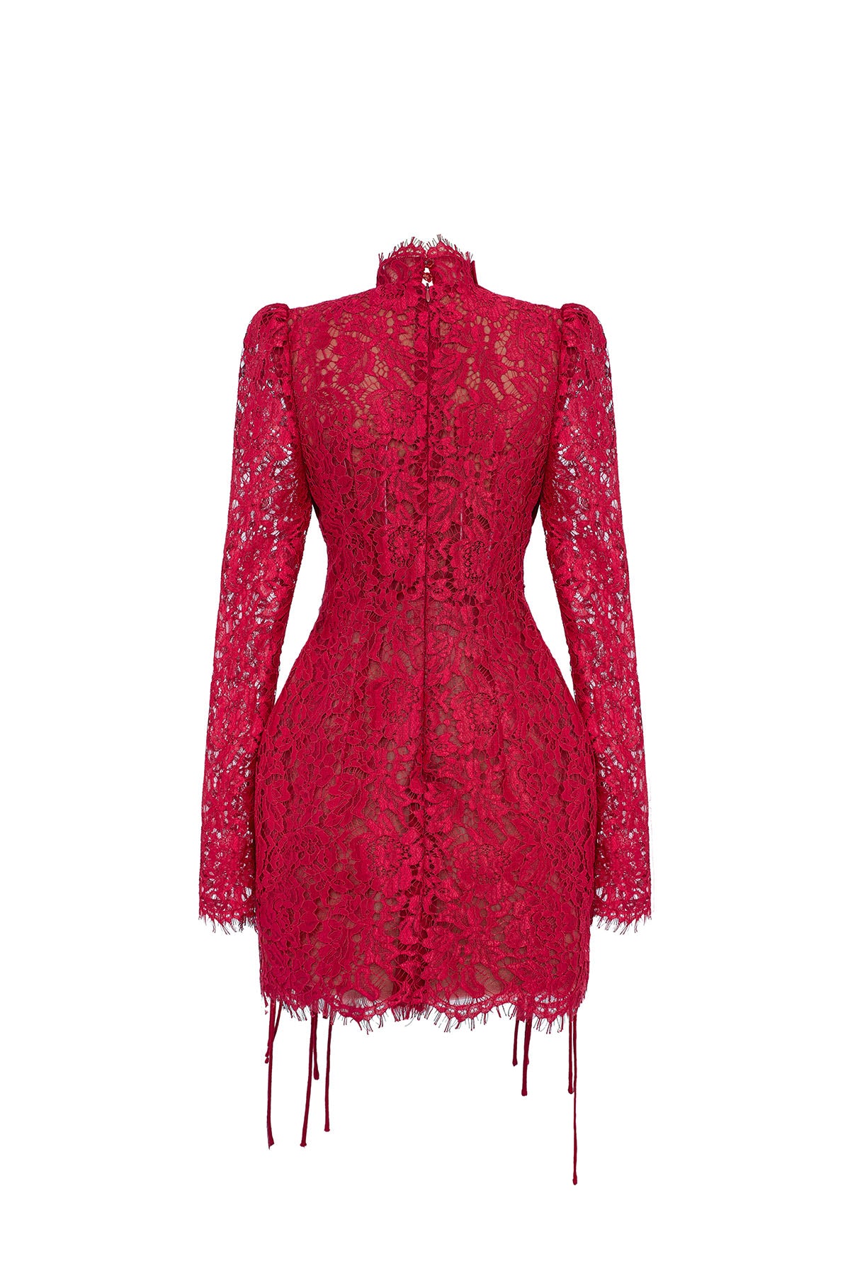 Chu Sa High Neck Mini Dress