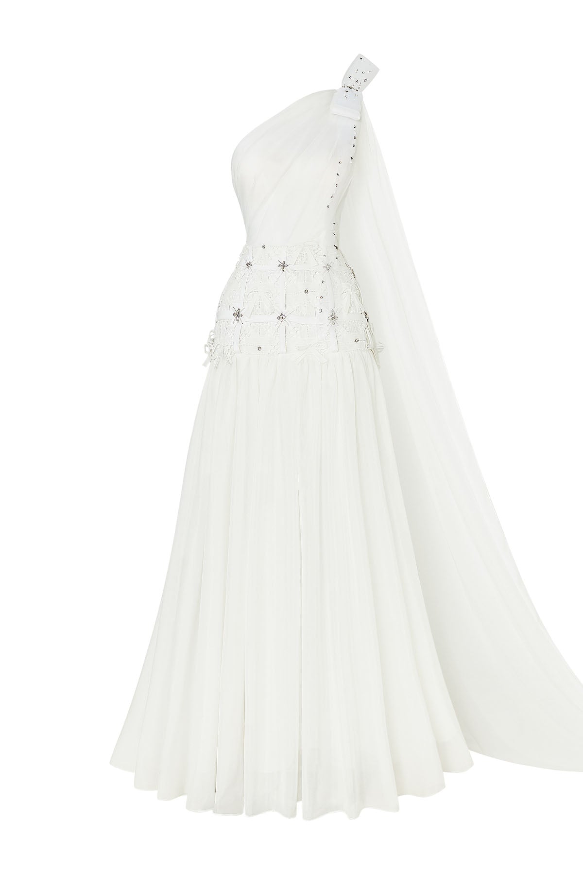 Odenlin One Shoulder Maxi Dress