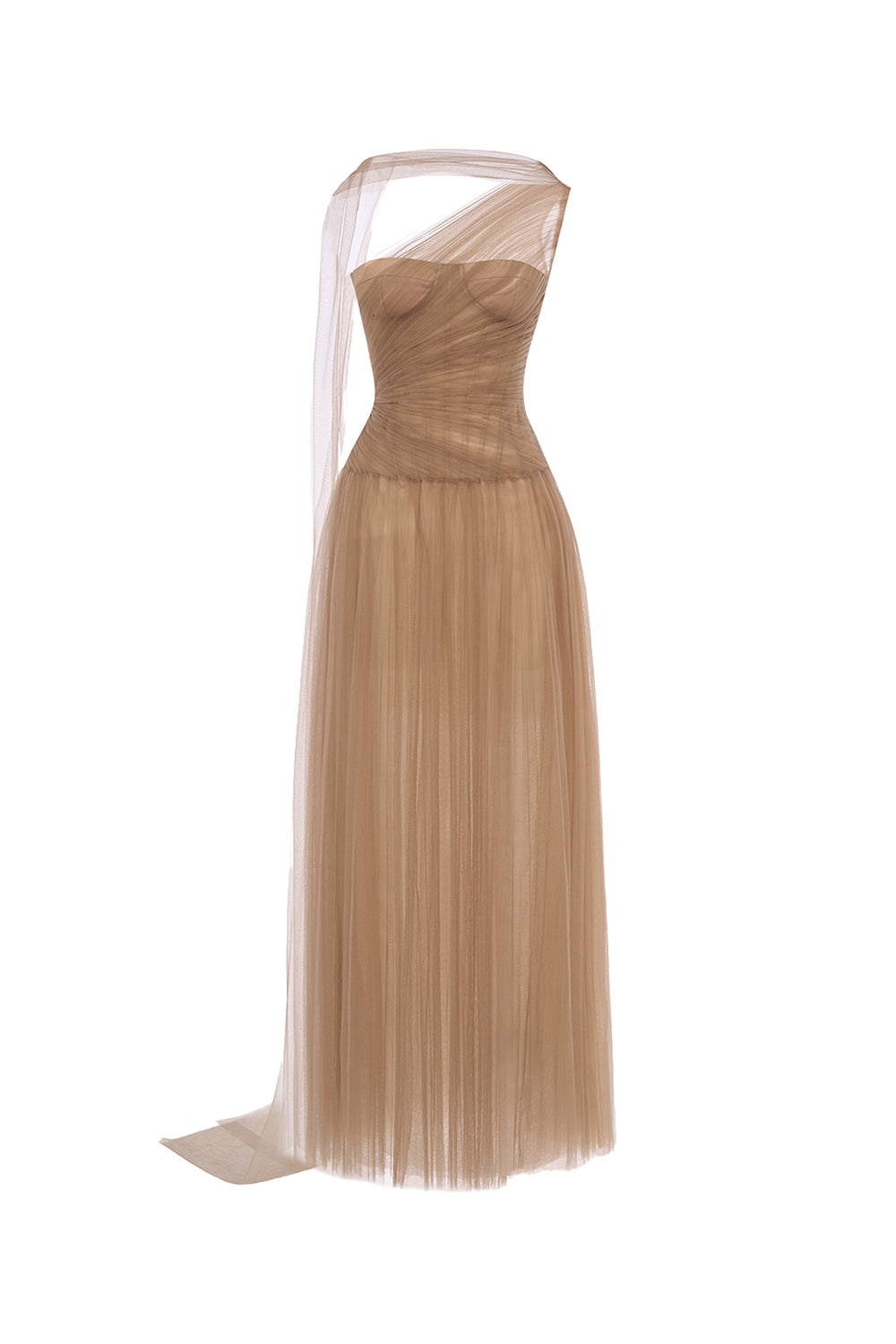 Draped Maxi Dress