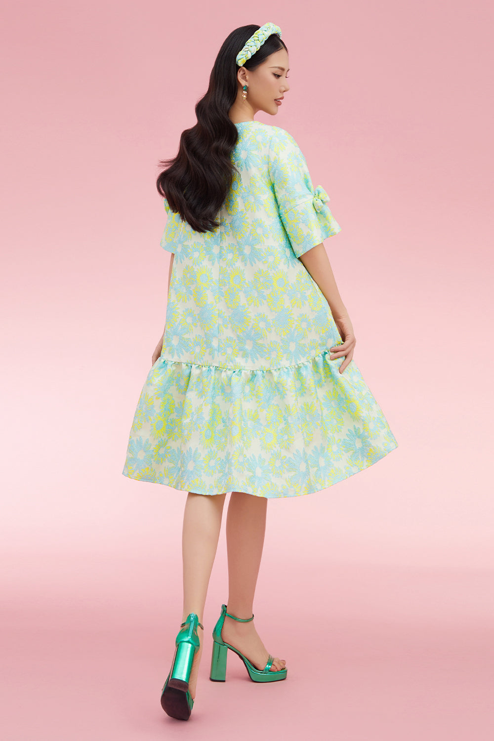 Narienne A-line Mini Dress