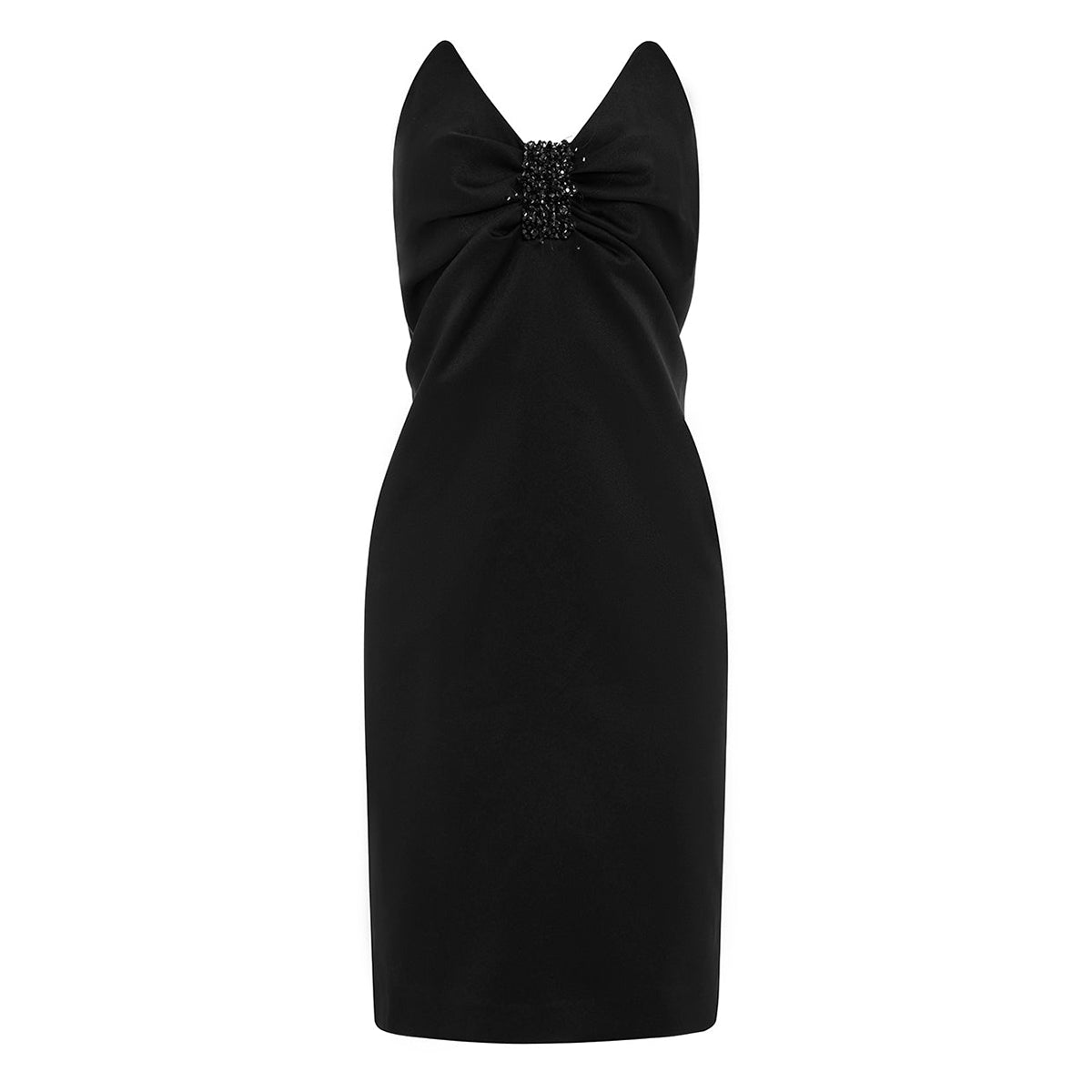 Gwen A-line Sweetheart Neck Taffeta Mini Dress