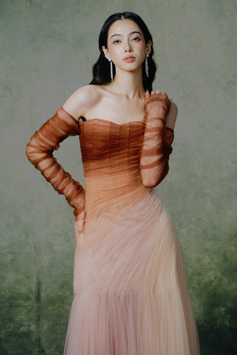 Sonate Ruched Maxi Dress