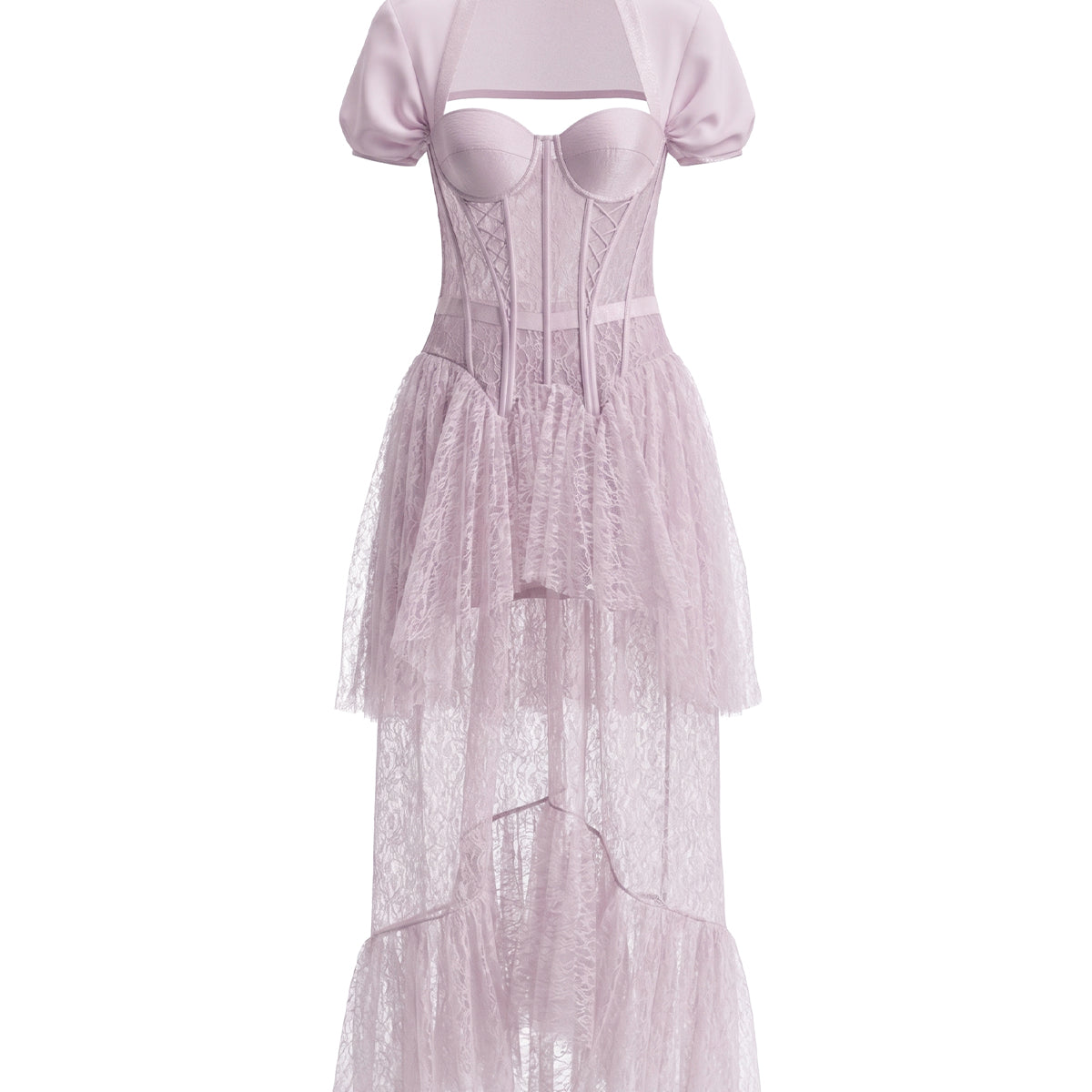 Moonveil Sweetheart Maxi Dress