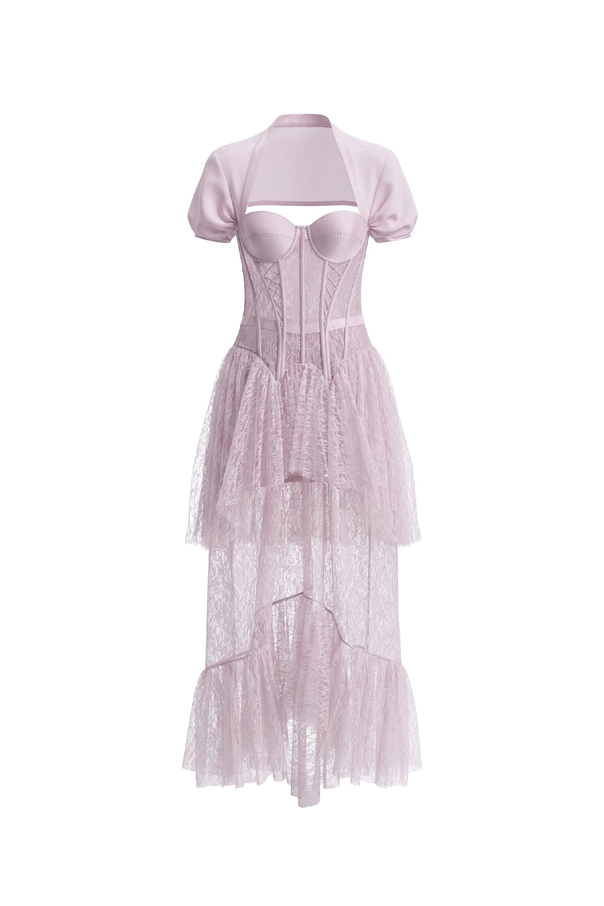 Moonveil Sweetheart Maxi Dress