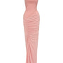 Zahara Ruched Maxi Dress